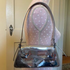 Zara Silver Women's Shoulder Bag